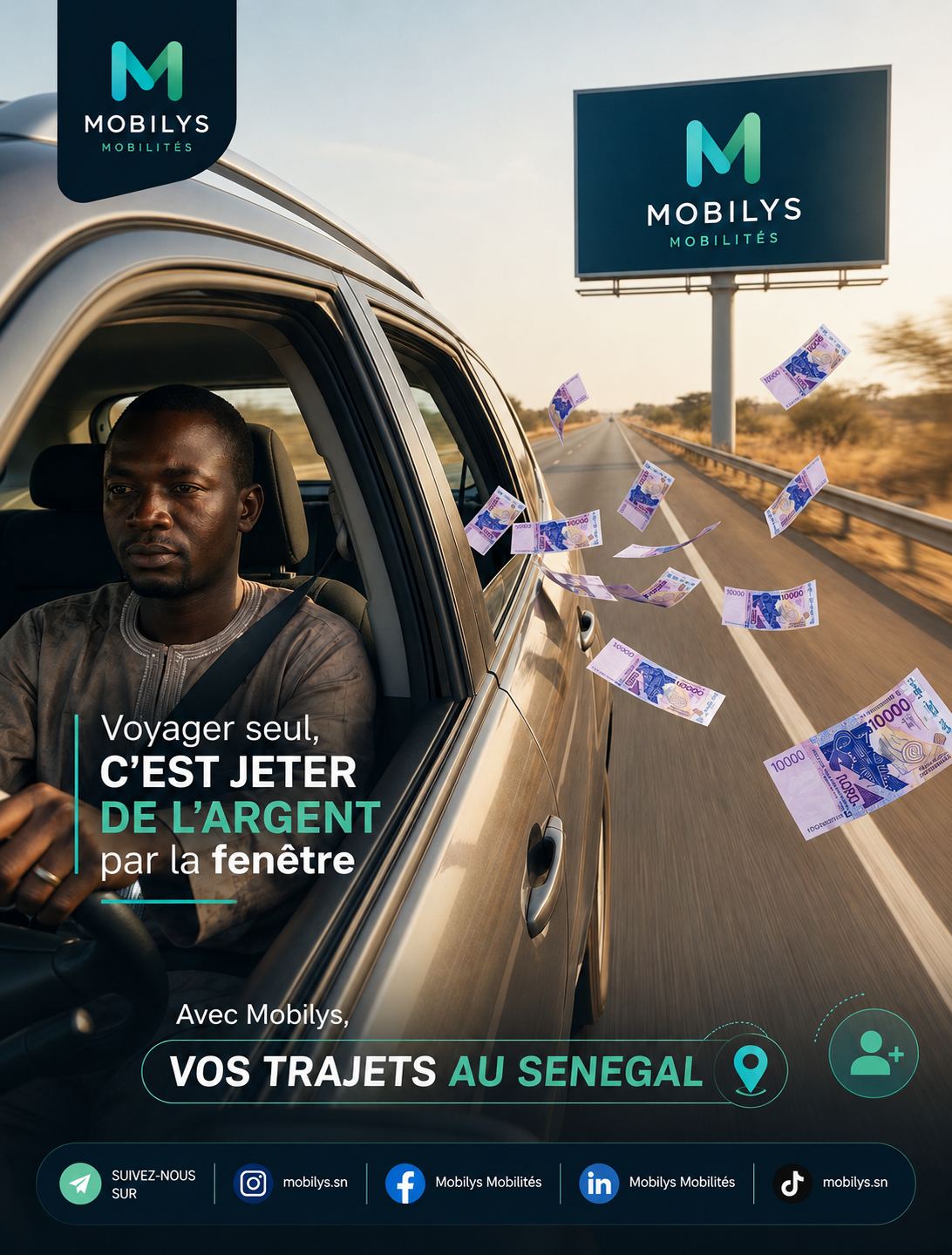 Visuel Mobilys Voyager seul c'est jeter de l'argent