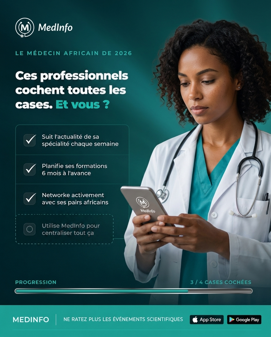 Visuel MedInfo Le médecin africain de 2026