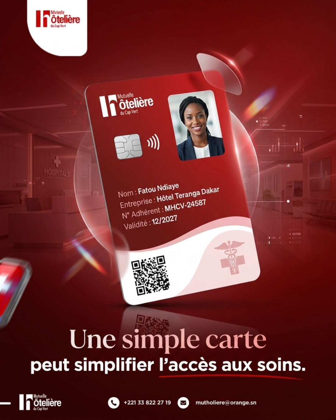 Visuel Mutuelle Hôtelière du Cap-Vert Une simple carte